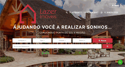 Desktop Screenshot of lazerimoveis.com.br